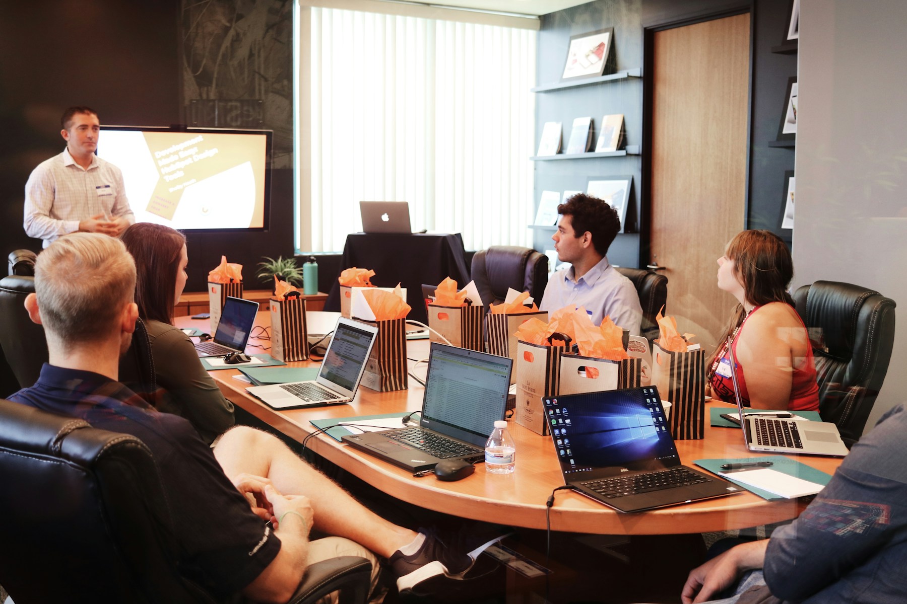 Corporate team workshop